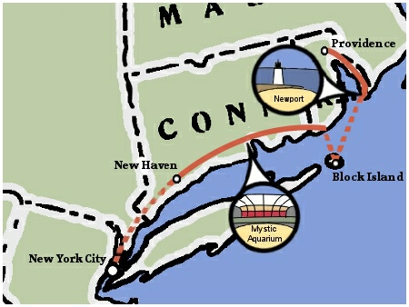 Teen Treks Connecticut - Rhode Island bicycle trip