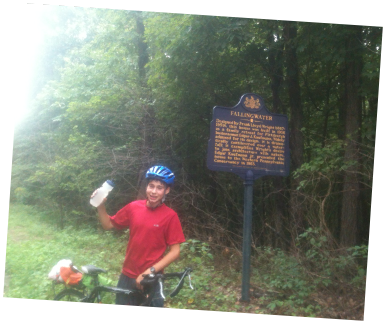 Teen Treks C&O Canal trek bicycles along the Great Allegheny Passage Rail to Trail from Pittsburgh to Cumberland and then follows the canal trail to Washington DC