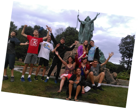 Teen Treks New York City to Montreal trek bicycles to Albany